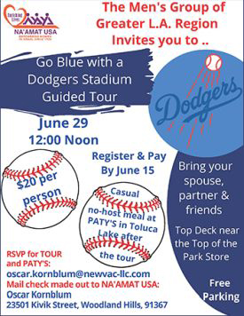 Dodgers Tour Flyer